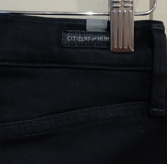 Citizens Of Humanity CoH Women's Rocket Jeans High Rise Skinny Black Size 27 - Picture 8 of 12